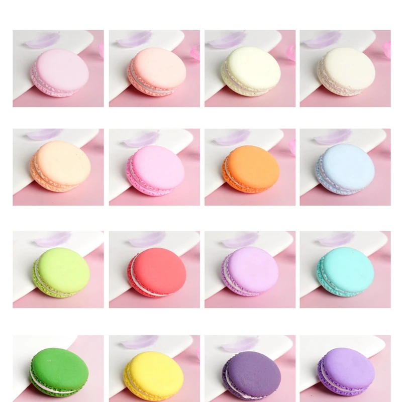 Simulation Macaron Cake Desser - Food Storage On Table review and price