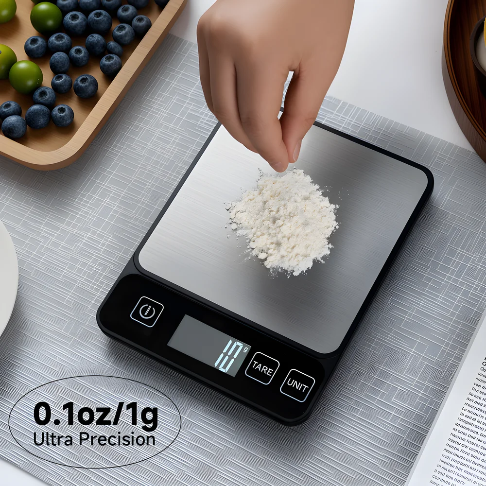 10kg Kitchen Scale LCD Digital - Food Storage On Table review and price