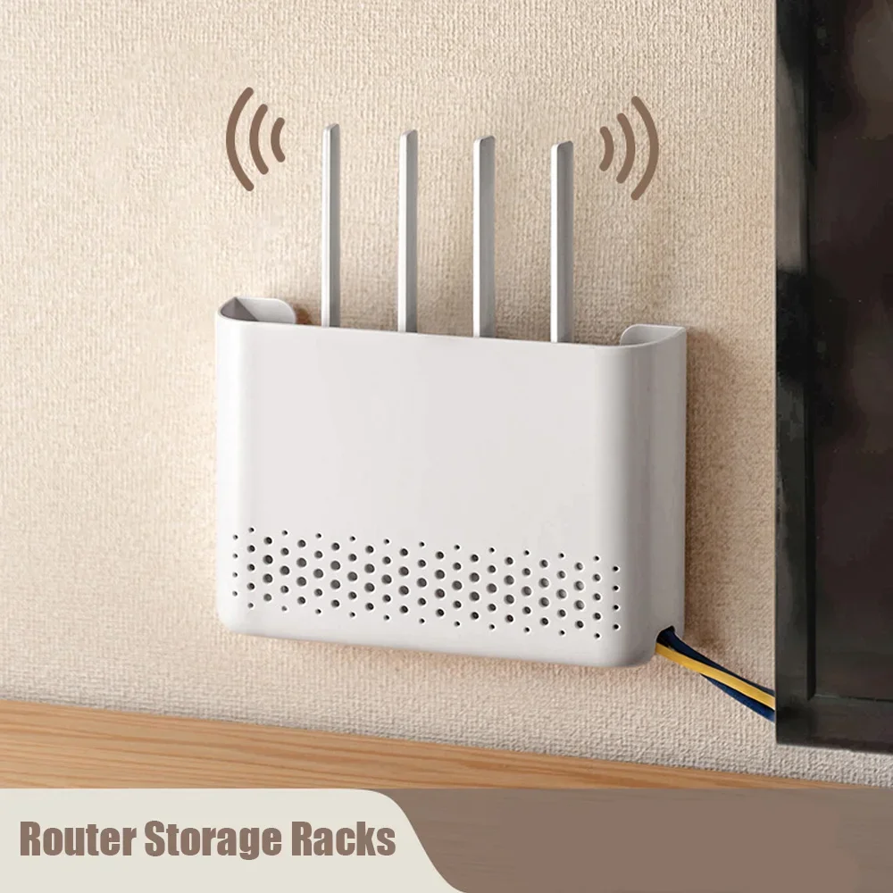 Router Storage Box Storage Rac - Food Storage For Room review and price